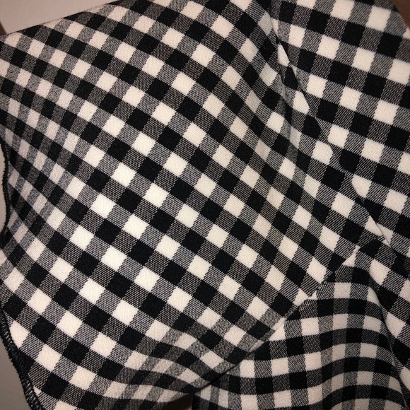 Dynamite blouse, of the shoulder, black and white - Picture 3 of 4